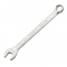 Ключ комбинированный, 9 мм, CrV, матовый хром Matrix