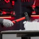 Молоток слесарный, 1000 г, фибергласовая обрезиненная рукоятка Matrix (10360)