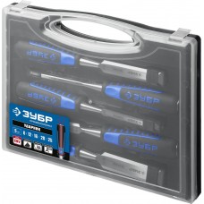 Набор стамесок-долот 5 предм Профессионал ЗУБР Ударник 18097-H5