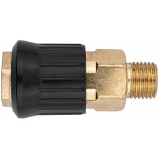 Адаптер быстросъемный с запорным клапаном с внешней резьбой 1/4