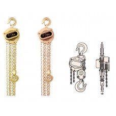 Таль ручная с цепью (1т) искробезопасная, сплав AlCu 308A-1004, HORTZ