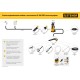 Шланг для прочистки труб для пистолета G-280 PRO, 15 м STEHER 75414-280-15