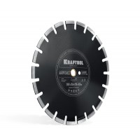 Алмазный диск ASPHALT, 350 мм (25.4/20 мм, 12?3.2 мм) KRAFTOOL 36687-350_z01