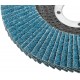 Круг лепестковый торцевой циркониевый Cutop Profi Plus (80 лепестков), 125 х 22,2 мм, Р36 (72-12536)
