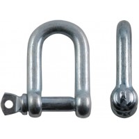 Скоба такелажная (прямой тип) 8мм (31518)