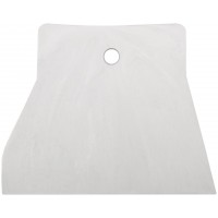 Шпатель резиновый белый 100 мм (06886)