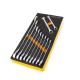 RUNTEC RT-WRE11 Набор ключей комбинированных трещоточных RUNTEC CrV 8-24 мм в ложементе EVA, 11 предметов (RT-WRE11)