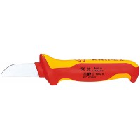 Нож для кабеля VDE, 190 мм, 2К диэлектрическая ручка, SB (KN-9852SB)