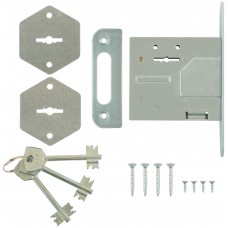 Замок врезной ЗВ8-4С, прямоугольный ригель (66972)