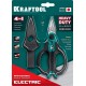 Ножницы электрика 160 мм 4 в 1 с чехлом ELECTRIC KRAFTOOL 23356