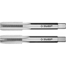 Комплект машинно-ручных метчиков сталь Р6М5 Профессионал ЗУБР М12 x 1.75 мм 4-28007-12-1.75-H2