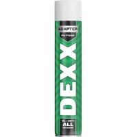 Монтажная пена ADAPTER, 750 мл, адаптерная, выход до 25 л DEXX 41123