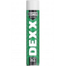 Монтажная пена ADAPTER, 750 мл, адаптерная, выход до 25 л DEXX 41123