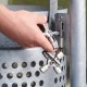Ключ крестовой 8-лучевой для стандартных шкафов 92 мм TwinKey KN-001101