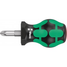 Отвёртка короткая крестовая PH 3 x 25 мм Stubby серия 350 PH Wera WE-008852
