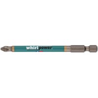 Биты WP, сталь S2, с насечкой, Профи, 90 мм PH2, 10 шт. (57580)