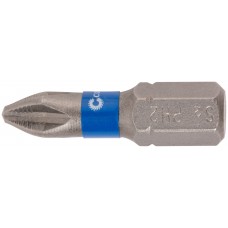Биты стальные, 2 шт., CUTOP Profi, PH2, 25 мм (83-337)