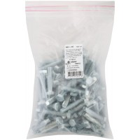 Болт 6-гранная головка (полная резьба) DIN933 М8 х 40 100 шт. Фасовка (27240-0)
