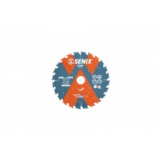 Диск пильный по дереву 140мм х 20 мм, 24Т, SENIX