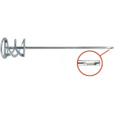 Миксер для строительных смесей оцинкованный Профи, хвостовик SDS-PLUS 80х400 мм (04258)