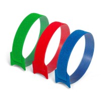 Стяжка-велькро КСВ 16х210 (красн) (Fortisflex) (53715)