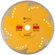 Диск отрезной алмазный, сегментный с защитными секторами CUTOP Profi Plus, 230 x 3.0 x 8.3 x 22.2 мм (67-416)