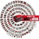 Пила сабельная акк. Einhell PXC TE-AP 18/26 Li, 18В,ход 26мм,0-2600/мин,Quck + 1 акк.4 Ач + ЗУ 3А (4326290SET)