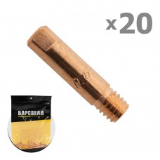 Токосъемный наконечник М6 E-Cu ф 0,6 мм (BMD0009-06)