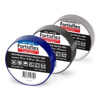Изолента ПВХ Heavy Duty 19х0.18х20 (желт) (Fortisflex) (90819)