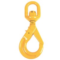 Крюк самозакрывающийся с вертлюгом TOR 3,2т (Q) (1002184)