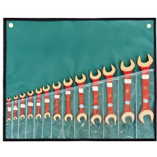 Набор ключей гаечных рожковых двусторонних искробезопасных (6-32) AlCu № A-12, HORTZ