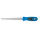 Ножовка ручная узкая для гипсокартона, прорезиненная ручка 170 мм