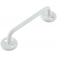 Ручка скоба, 100 мм, белая (66812)