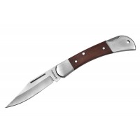 Нож складной 82 мм средний с деревянными вставками Professional STAYER 47620-1