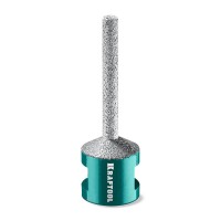 Вакуумная алмазная фреза пальчиковая с конусом VS DIAMOND, d 8 мм (М14, 50 мм) KRAFTOOL 29811-08
