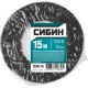 Изолента х/б 18 мм х 15 м, 1 000 В, черная СИБИН 1230-15