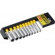 Набор торцовых головок 10 предм., (1/4) RSS 10SD STAYER 27759-H10