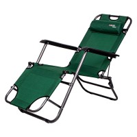 Кресло-шезлонг двухпозиционное 156 х 60 х 82 см, Camping Palisad (69587)