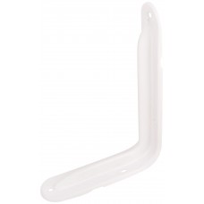 Уголок-кронштейн усиленный белый 140х200 мм (1,0 мм) (65961)