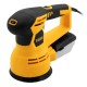 Машина шлифовальная эксцентриковая OS-125, 450 Вт, 6000-12000 об/мин Denzel (27601)