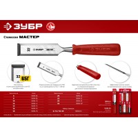 Стамеска 8 мм ЗУБР 18094-08