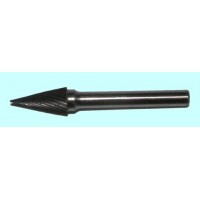 Борфреза тв.спл. конич. d10х20х6х65 28° спиральная насечка (М10 20М06) 