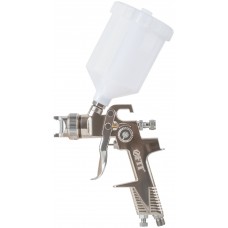 Краскопульт пневматический HVLP, пластиковый верхний бачок 600 мл, 1.5 мм (81010)