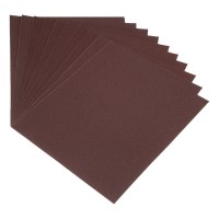Шлифлист на бумажной основе, P 120, 230 х 280 мм, 10 шт, влагостойкий Сибртех (756107)