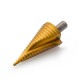RUNTEC RT-DS4-40-19 Сверло ступенчатое RUNTEC 4-40 мм, 19 ступеней, HSS-TiN (RT-DS4-40-19)