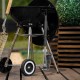 Щетка для чистки гриля 46,5 см, 2 в 1 (щетка, скребок) Camping Palisad (69702)