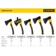 Топор кованый 1200/1350 г, 410 мм FIBERGLASS Professional STAYER 2062-12