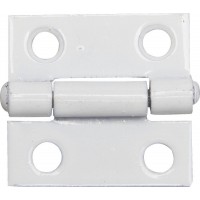 Петля карточная 25 x 24 х 1.0 мм, цвет белая STAYER 37611-25-2