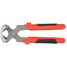 Клещи строительные Стандарт, пластиковые красно-черные ручки 180 мм