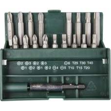 Набор бит 18 шт, с магнитным адаптером KRAFTOOL 26131-H18